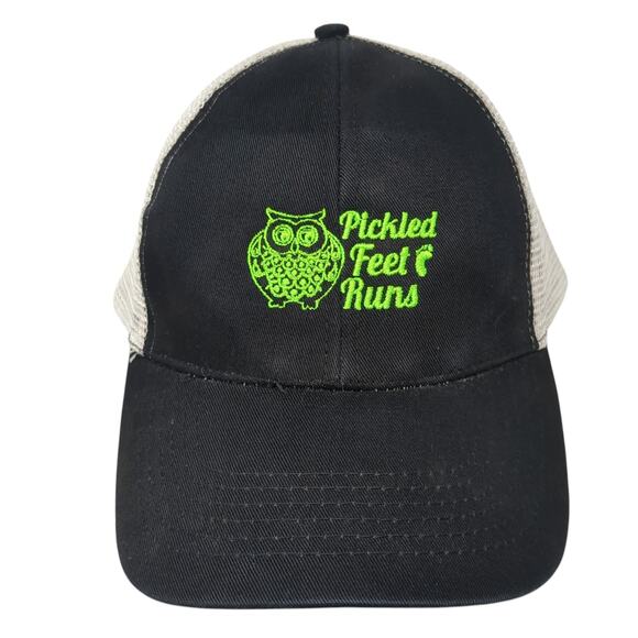 Pickled Feet & Runs Trucker Hat Black One Size Adjustable Mesh Back Hit Wear - Picture 1 of 9